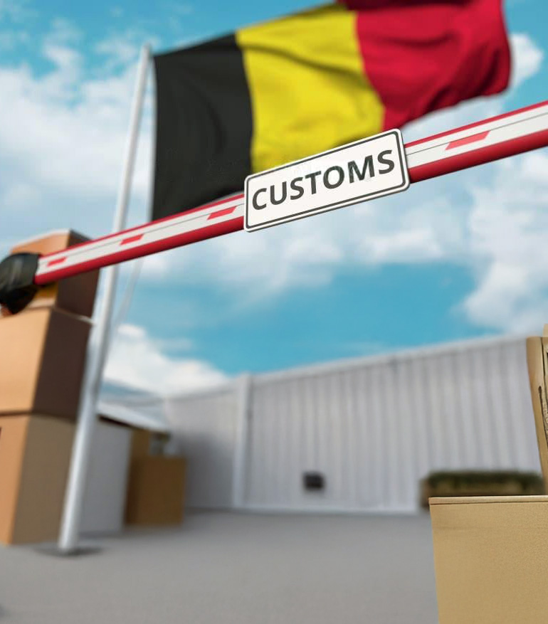 Customs clearance - Removals to Belgium